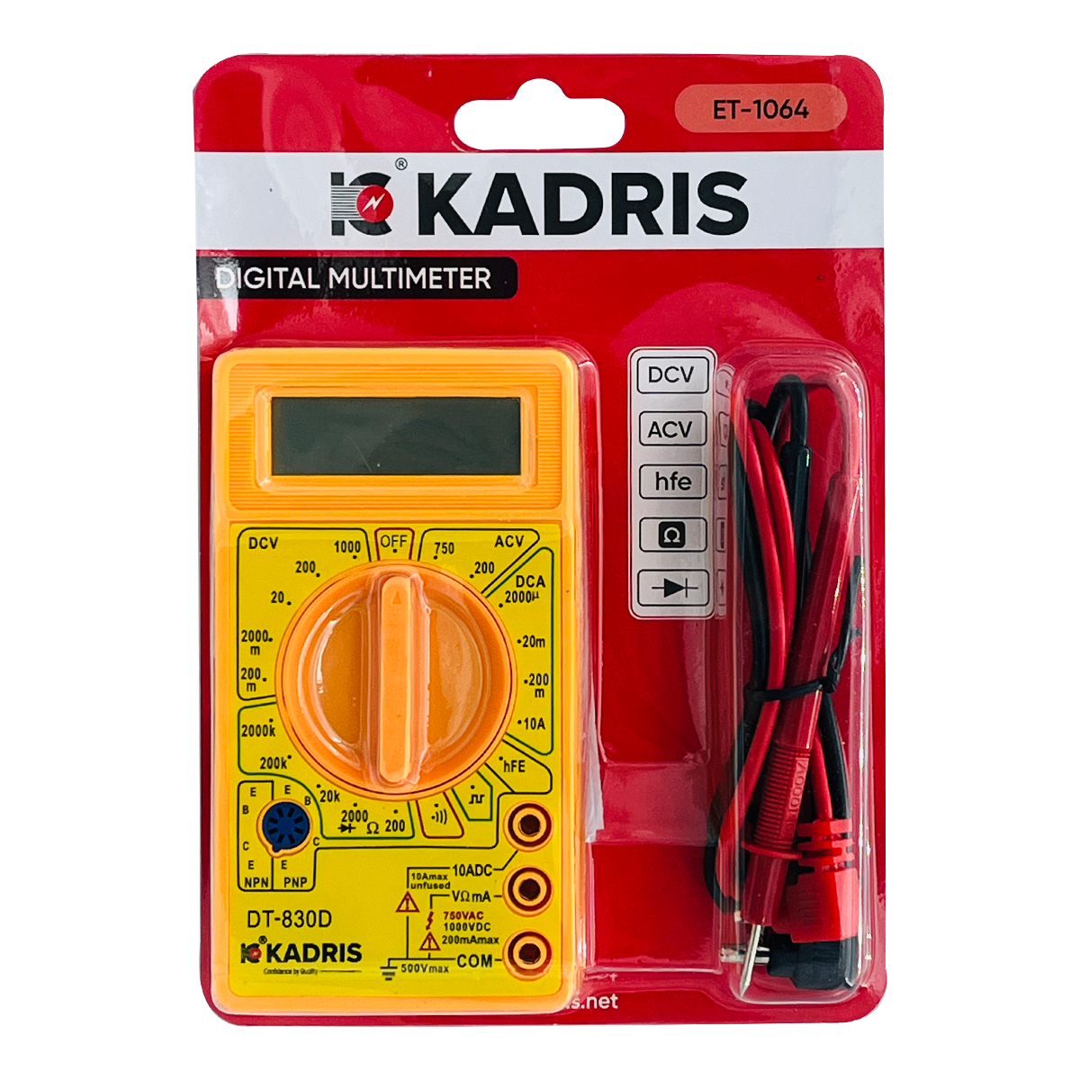 ET-1064 KADRIS DIGITAL MULTI METER