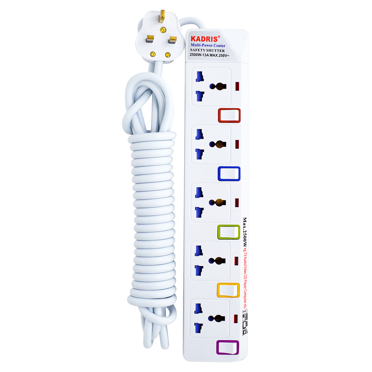 EX-1066 KADRIS 5 WAY SOCKET 5 MTR-915