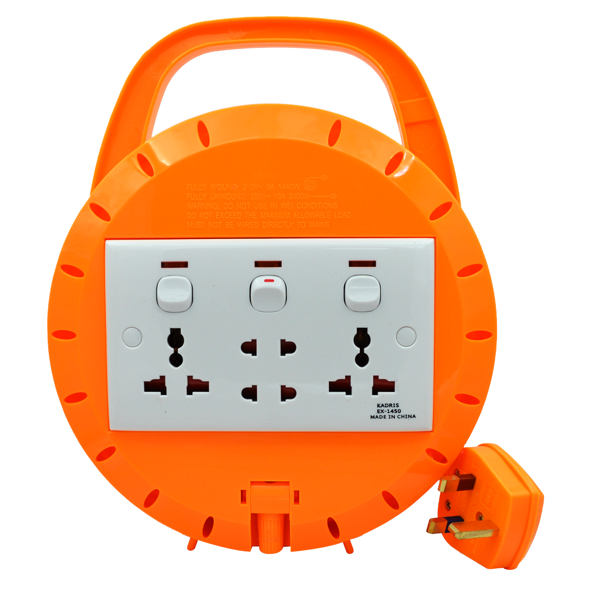 EX-1600 KADRIS EXTENSION REEL 3000-8 MTR-(EX-1450)