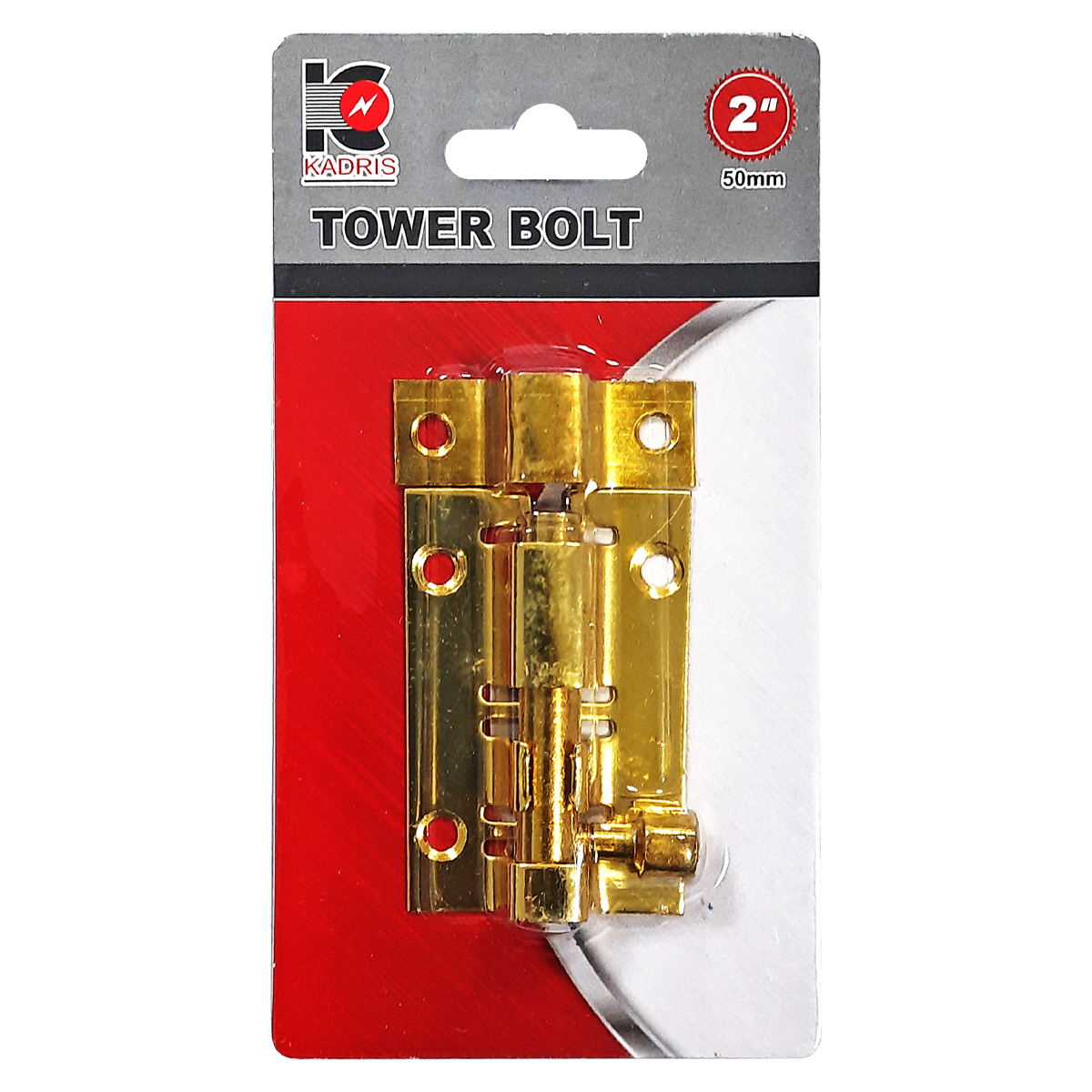 HA-1554 KADRIS TOWER BOLT  B/P 2’’
