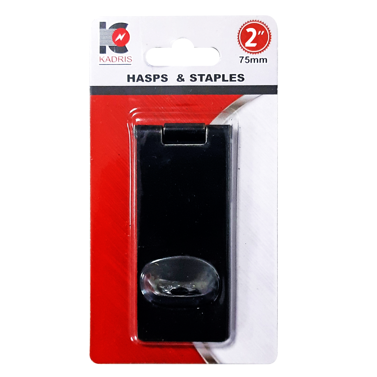 HA-1558 KADRIS HAPS & STRAPLE BLACK 2’’