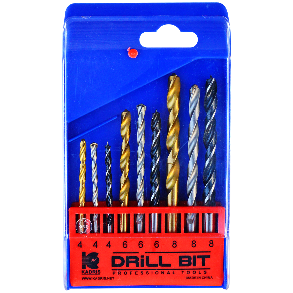 HA-1813 KADRIS 9PCS DRILL BIT SET