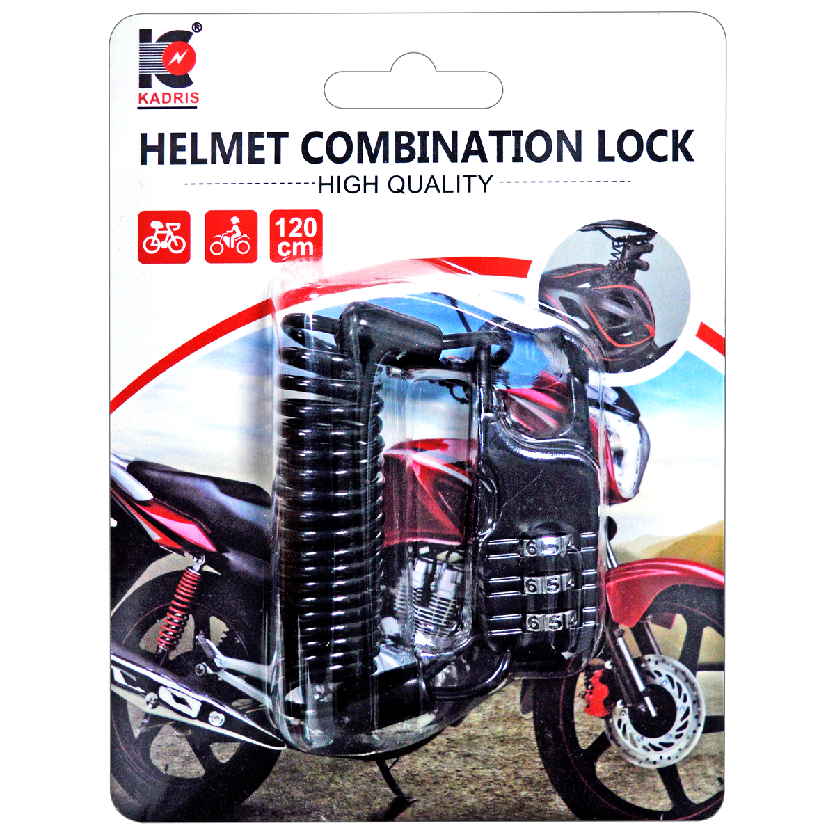 HA-2053 KADRIS HELMET NUMBER LOCK
