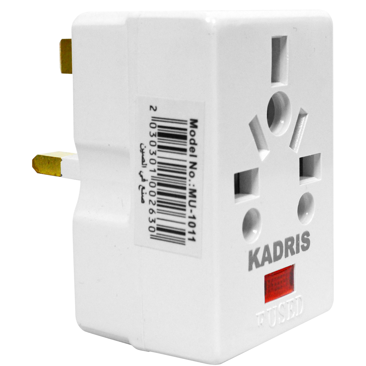 MU-1011 KADRIS MULTY PLUG 3 PIN  6235- 881