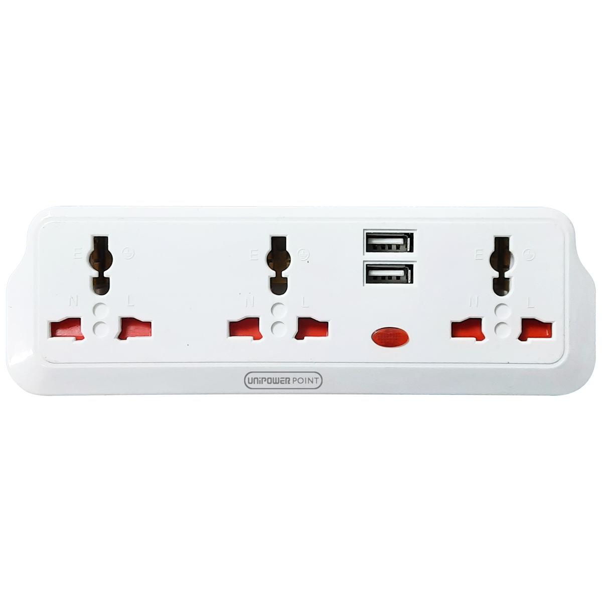 MU-1125 KADRIS 3WAY MULTIPORT SOCKET 2 USB