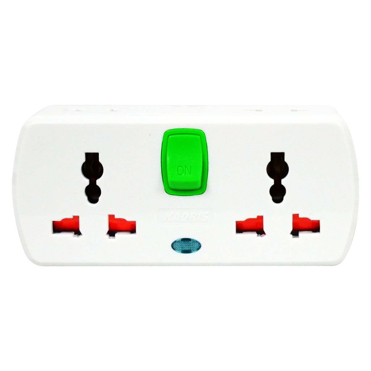MU-1164 KADRIS MULTI SOCKET 2 WAY WITH SWITCH-2 PIN